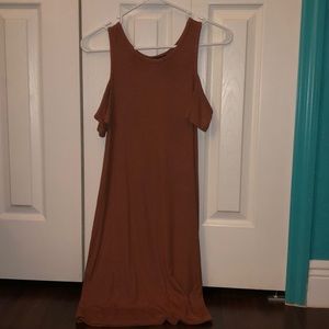 Plain Brown Dress